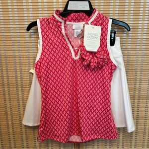 Sigrid Olsen Golf & Tennis Top and Skort Set UPF 50